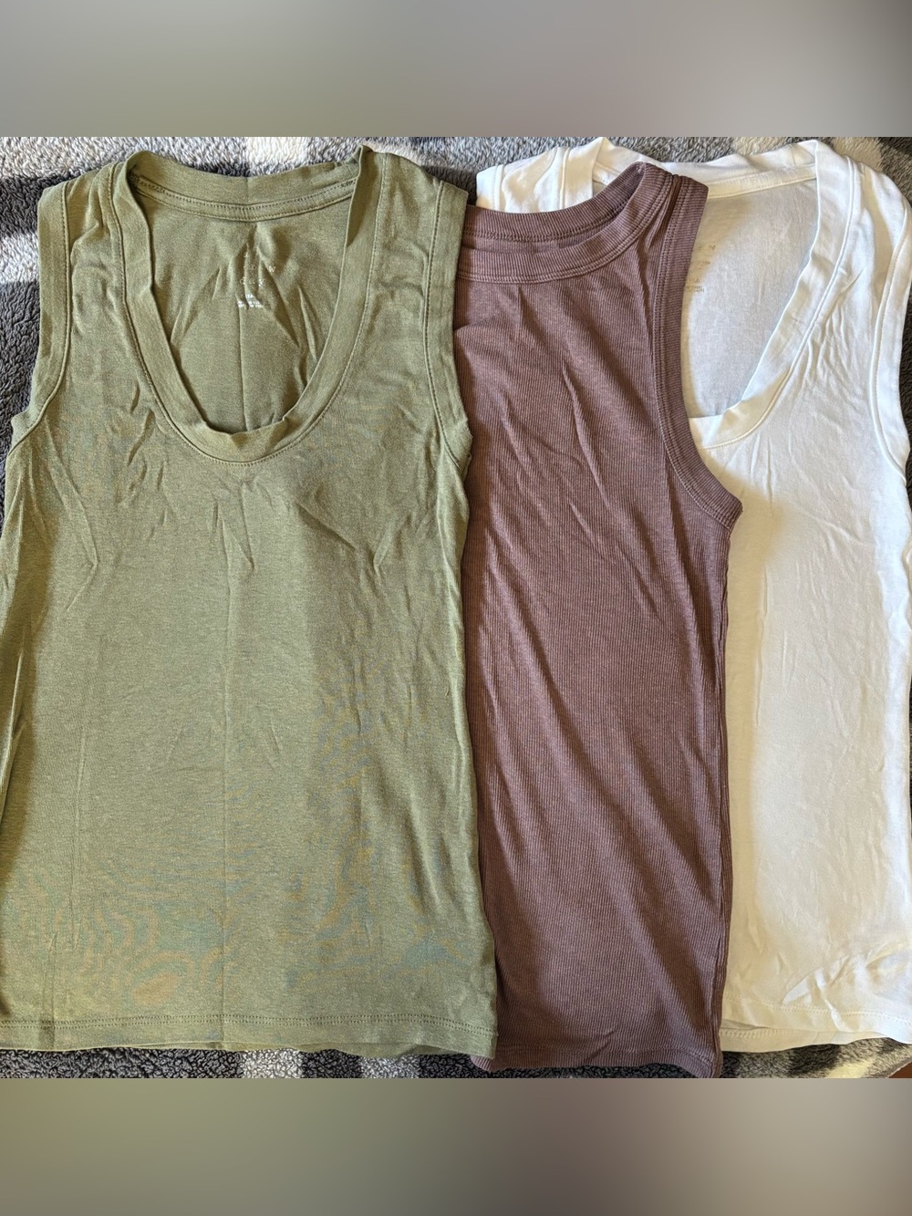 Set of 3 tank tops - Target a new day size XS
